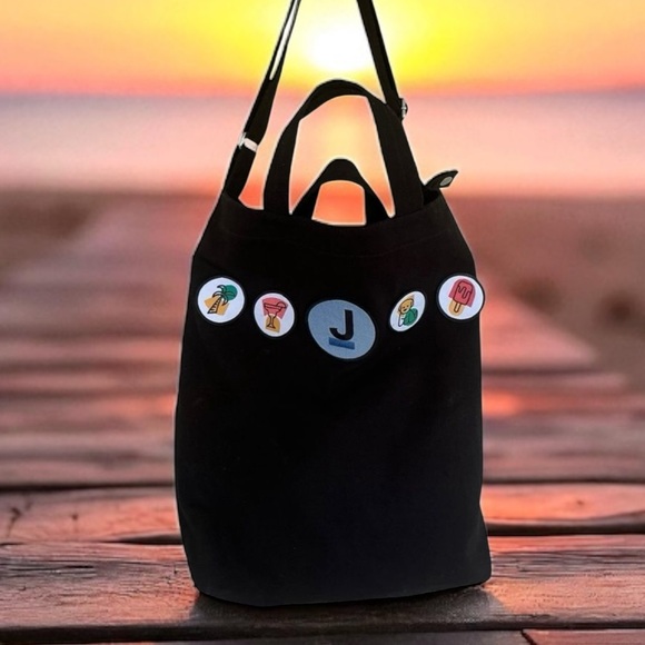 Baggu Duck Canvas Bag Tote Shopping Laptop Washable - Picture 1 of 10